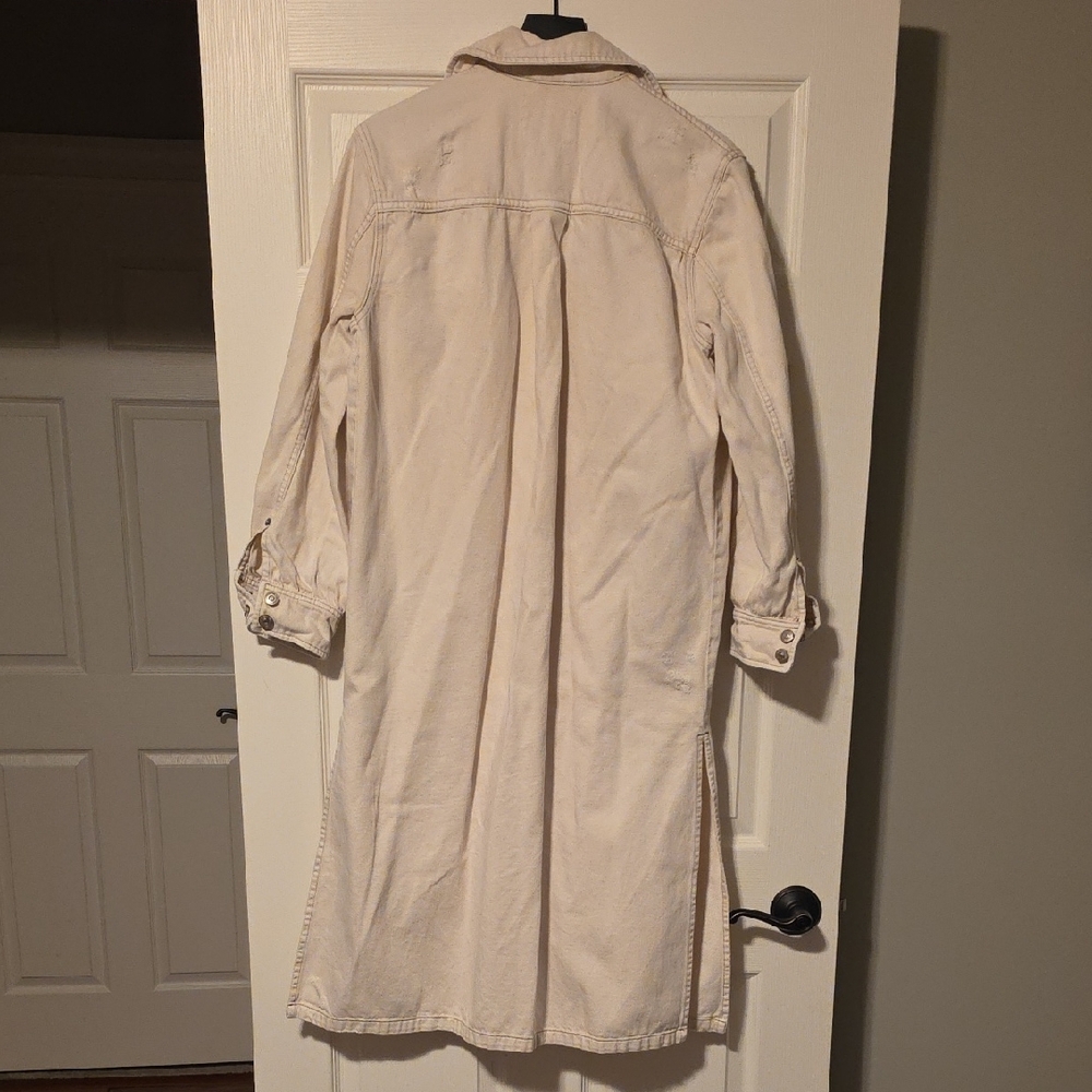 We The Free Cream Coat/shirt - Picture 3 of 3